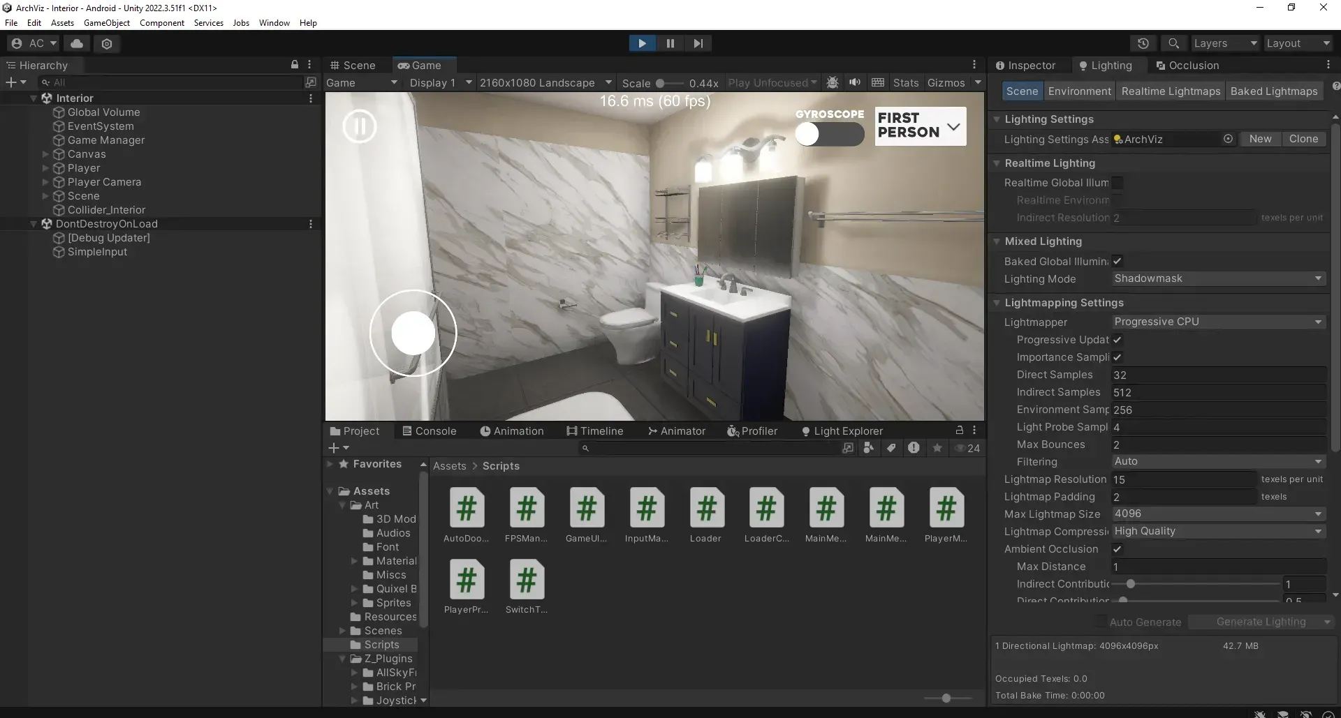 Archviz Project Screenshot 01