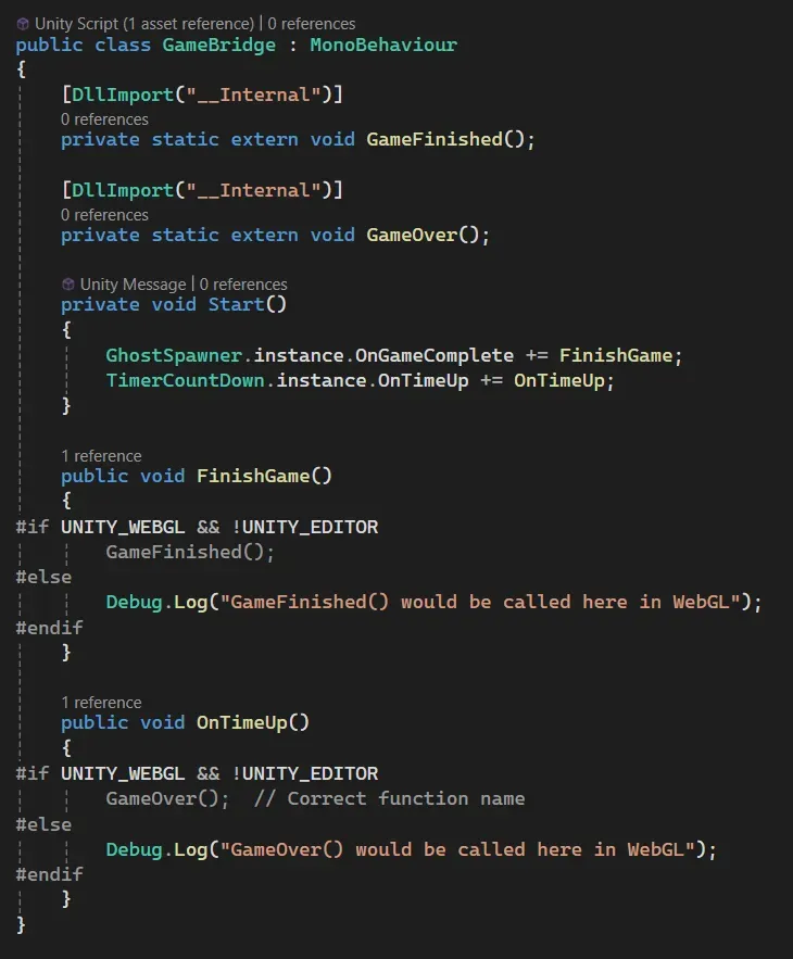 Ghost Hunt Code Snippet