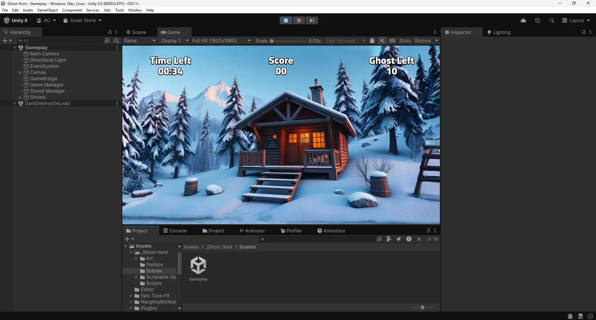 Ghost Hunt Project Screenshot