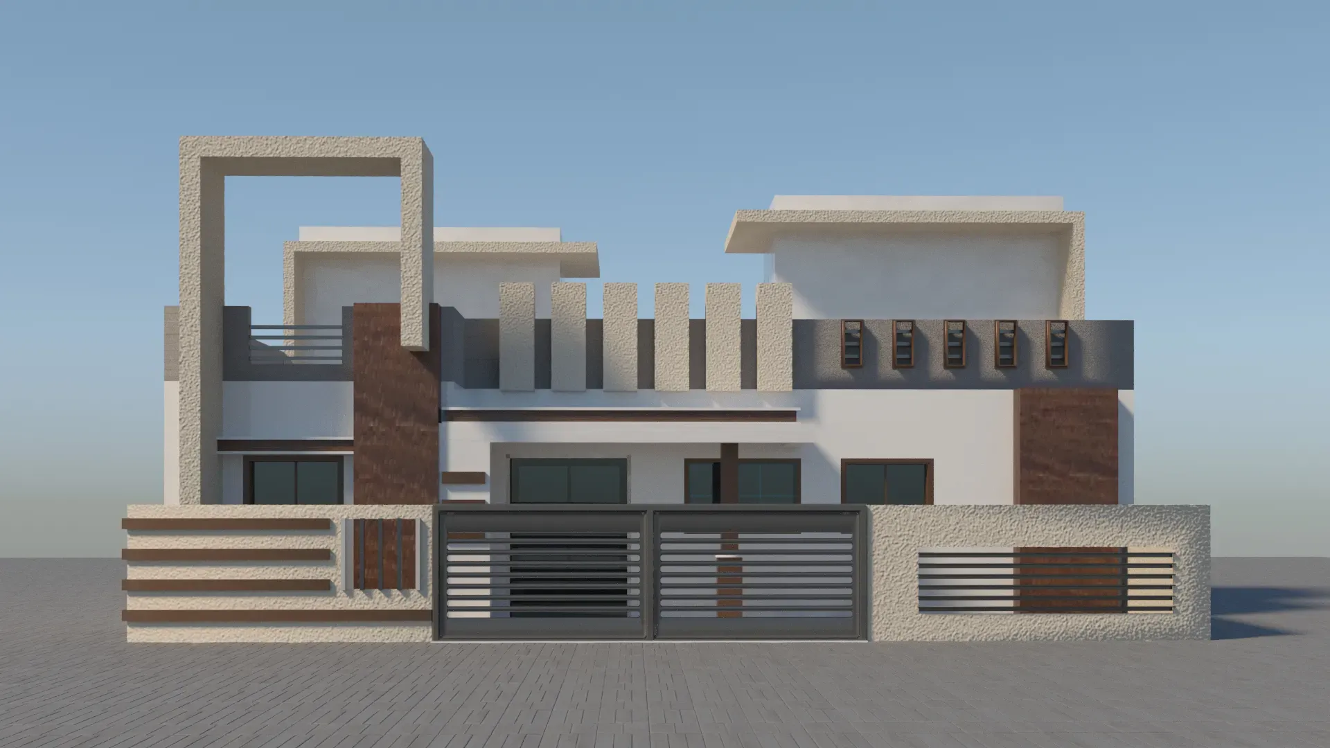 House Elevation Raw