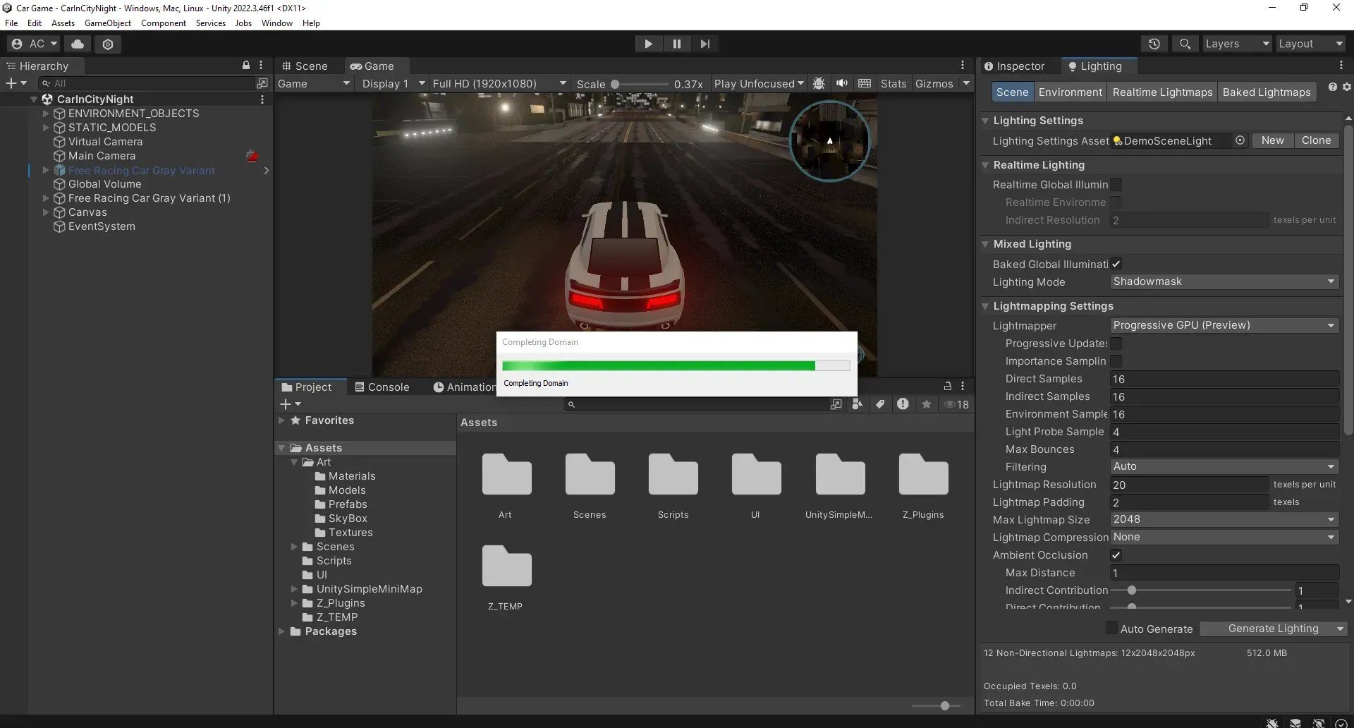 Midnight Drive Project Screenshot 02