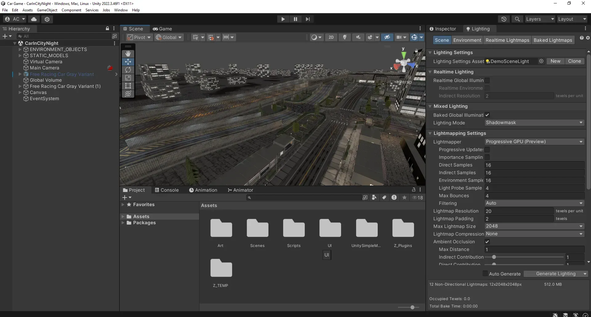 Midnight Drive Project Screenshot 04