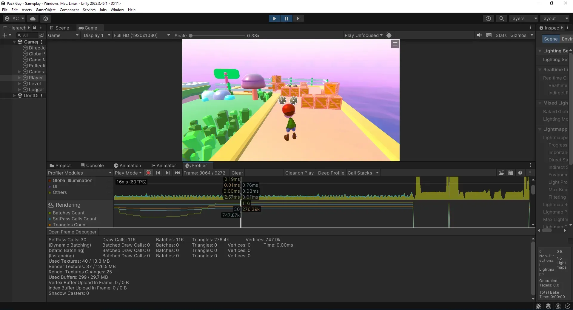 Pack Guy Project Screenshot 03